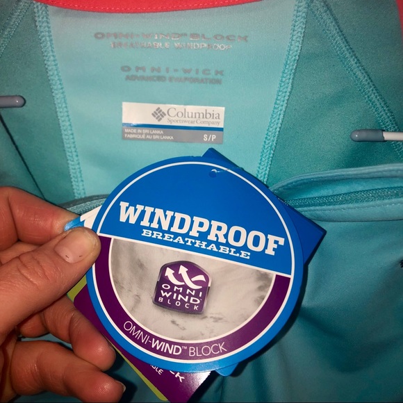 Omni wind block rain proof pullover Small - Picture 3 of 8